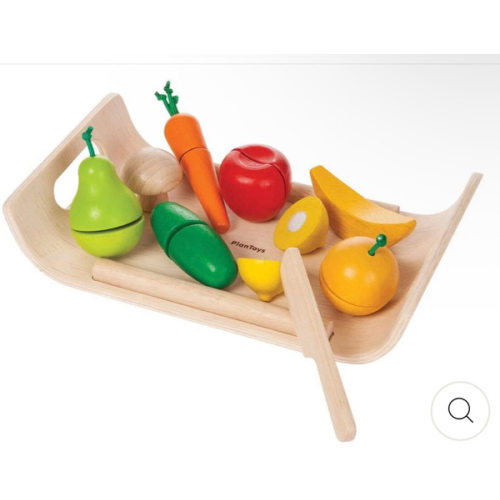 Plan Toys Assorted Fruits and Vegetables
