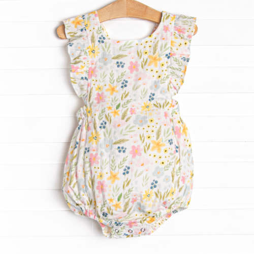 Flower Fields Muslin Bubble, Pink – Stitchy Fish