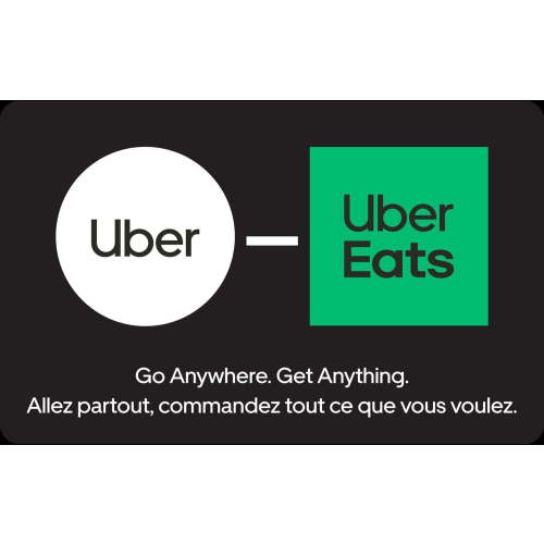 Uber CoBranded $50 eGift Card (Email Delivery) - Walmart.ca