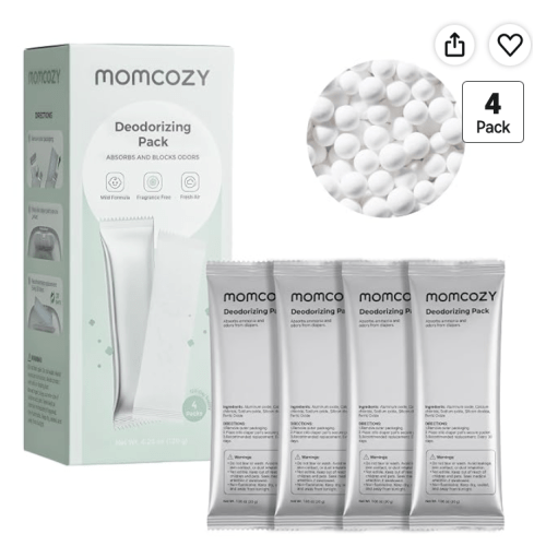 Deodorizer Refills, 4 Packs