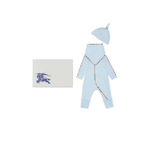 Stretch Cotton Three-piece Baby Gift Set