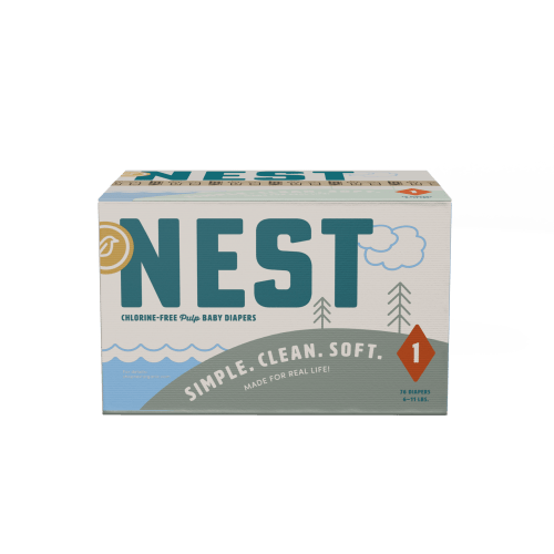 Nest Chlorine-Free Baby Diapers