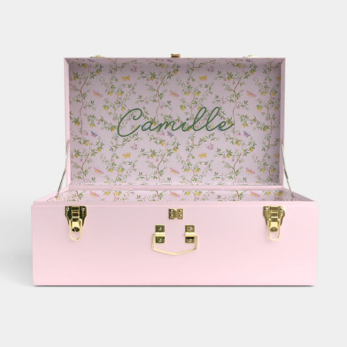 Grand Trunk - Pink - Sylvia's Summer / Embroidery