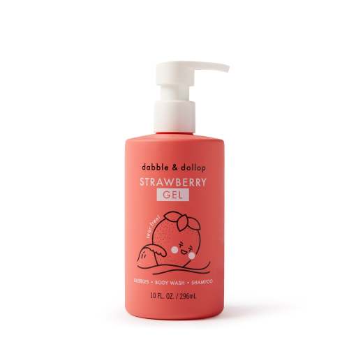 Strawberry 3-in-1 | Kids Bubble Bath, Wash & Shampoo – Dabble & Dollop