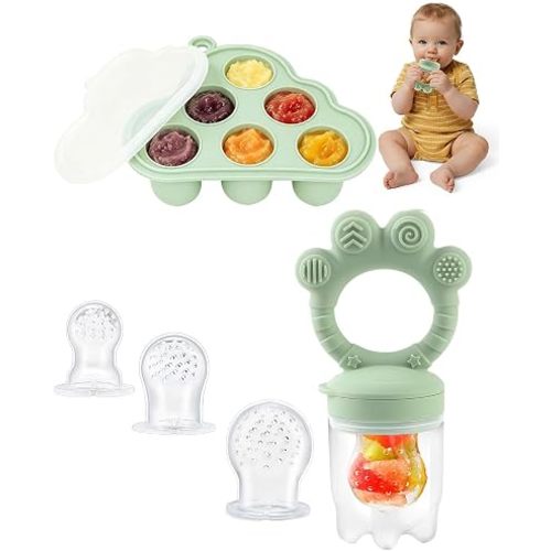 Baby Fruit Feeder Breastmilk Popsicle Teether Teething Relief 4M+