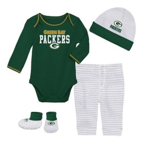 NFL Green Bay Packers Infant Boys' Layette Pant Set - 0-3M