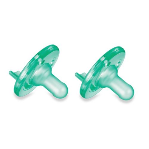 Philips Avent Age 0-3 Months Soothie Pacifiers in Green (2-Pack)