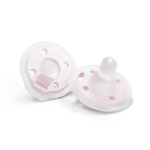 babypace breast-like pacifier 2-set - seashell | mōmi