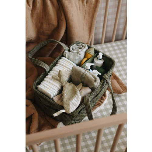 Minika - Diaper caddy - Leaf