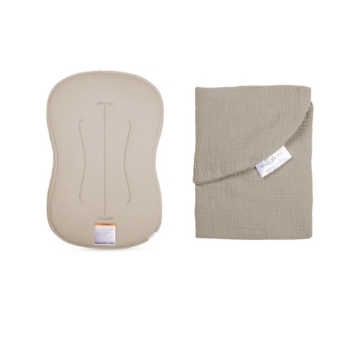 Lounger Curve + Muslin Cover Set | Birch