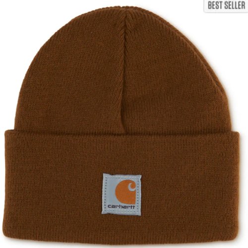 Kids' Acrylic Beanie | Carhartt Brown | Carhartt