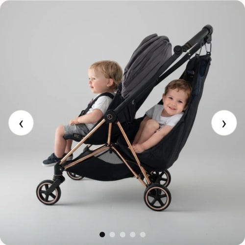The Stroller Sling Classic – Stroller Hammock & Double Stroller Alternative
