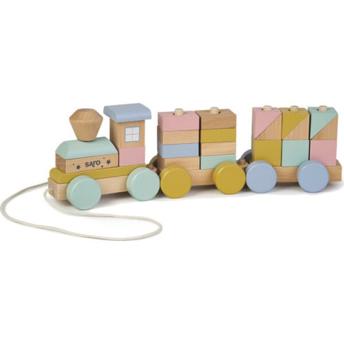 Saro Classic Wooden Toys Gift Set