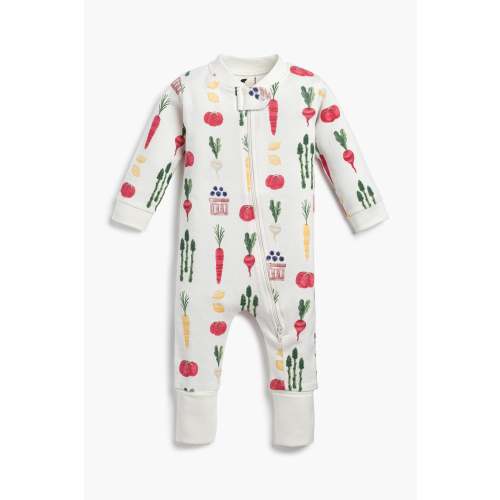 One-Piece Baby Pajamas - Organic Baby Clothes - Monica + Andy