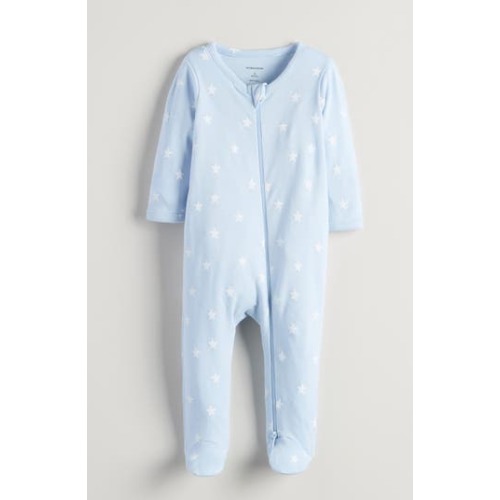 Nordstrom Print Cotton Footie Romper | Nordstromrack