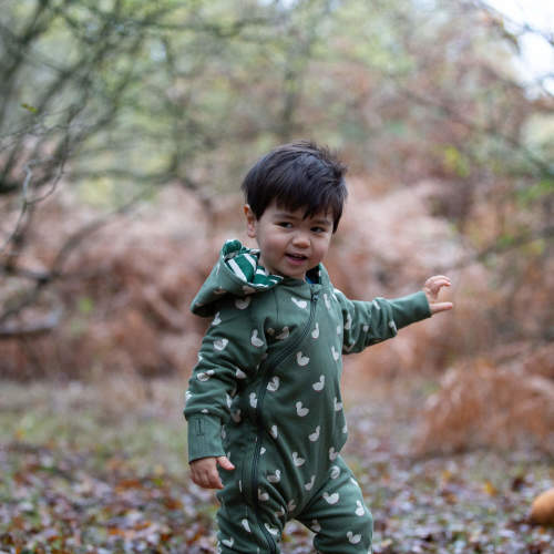 Olive Ducks Hooded Reversible Snug Suit – Little Green Radicals