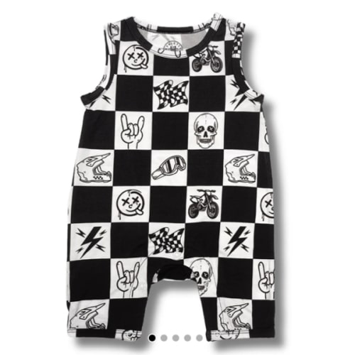 Dirt Dash Romper – Strictly Wild