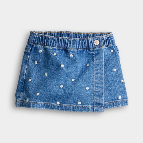 Baby & Toddler Girl Jumping Beans® Embroidered Denim Skort
