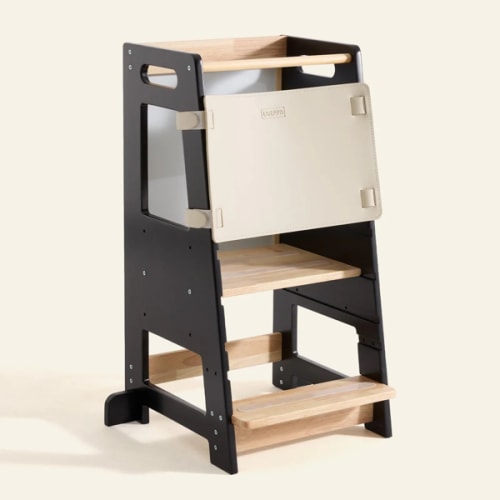 HARPPA Nordo | Safe & Stable Montessori Toddler Kitchen Wooden Tower - Perfect for Cooking & Learning, Counter Helper, Kitchen Tower, Gift for 2 Year Old