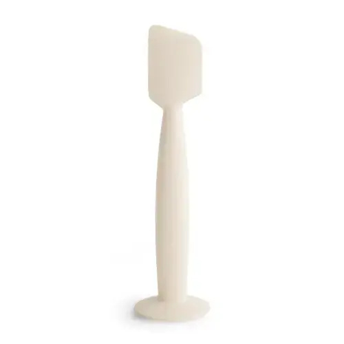 mushie Diaper Cream Applicator Soft Silicone with Suction Base (Shifting Sand)