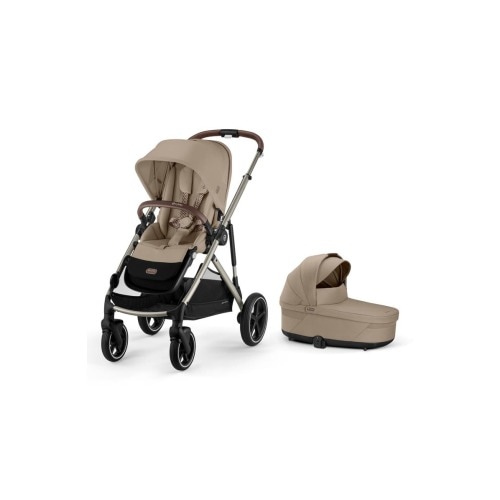 Gazelle S Single to Double Stroller System & Carrycot