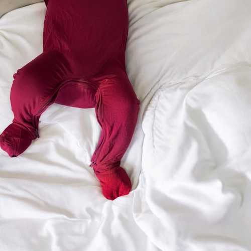 Bamboo Baby Zipper Footie Pajamas, Long Sleeve with Two Way U Zipper Rompers, Newborn Baby Outfit, Bamboo Baby Footie Sleepers