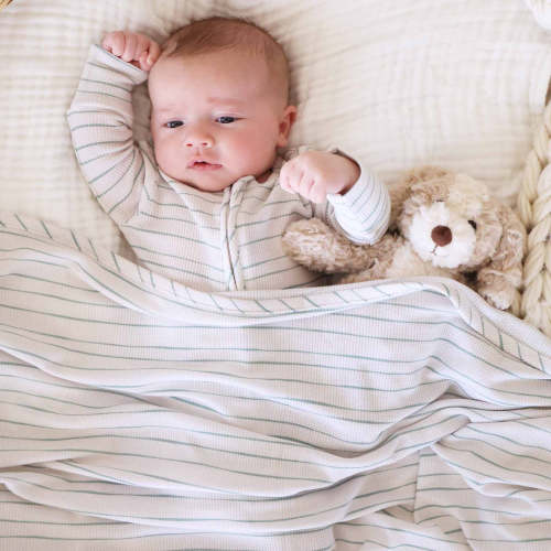 All Bamboo Waffle Swaddle Blankets