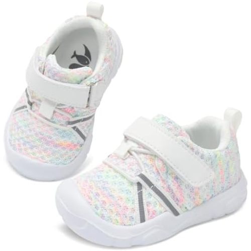 FEETCITY Toddler Sneakers Wide Boys Girls Tennis Shoes Sneakers