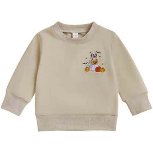 Halloween Family Outfit Toddler Baby Girl Halloween Pumpkin Sweasthirt Long Sleeve Shirt Fall Winter Clothes