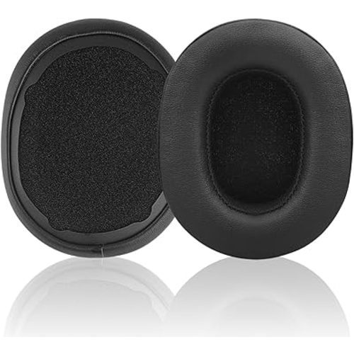 Replacement Ear Pads for Skullcandy Crusher Wireless/Evo/ANC Hesh 3/EVO/ANC, Headphones Ear Cushions, Headset Earpads, Ear Cups Cover-Black