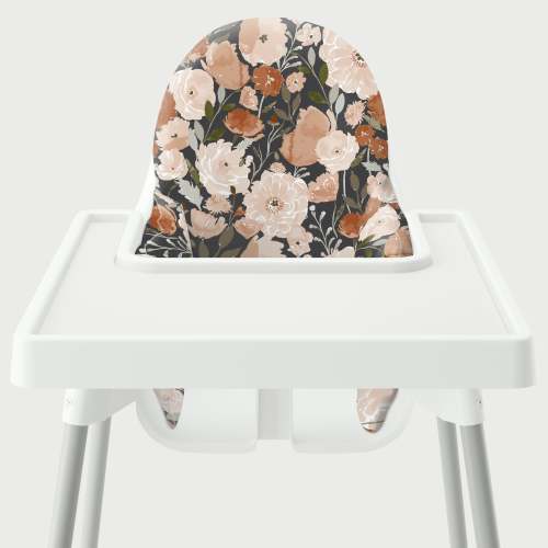Highchair Cushion Cover - Poppy Copper Garden – Yeah Baby Goods