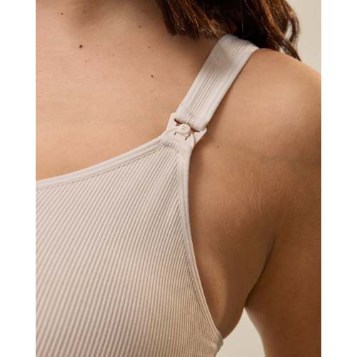 Mia Maternity & Nursing Lounge Bra | Stone - Kindred Bravely
