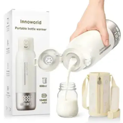 Portable Baby Bottle Warmer,Breast Milk Formula & Water Fast Heating - TikTok Shop