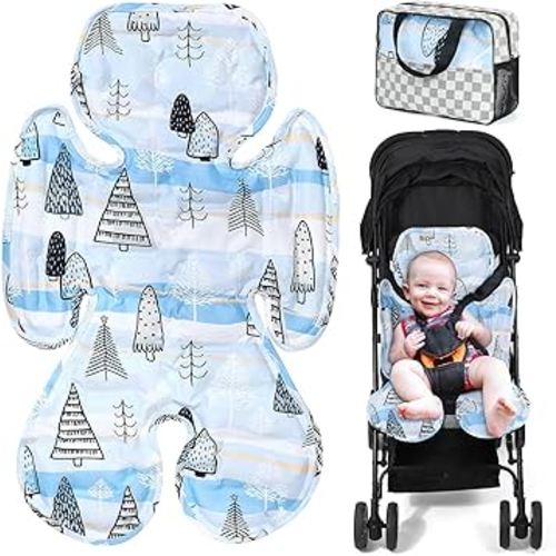 Orzbow Universal Stroller Cooling Pad, Double Sided Car Seat Cooler Liner, Gel Baby Cooling Pad Cushion for Strollers, Car Seats, High Chair, Swing, Cribs, Keep Baby Cool in Summer