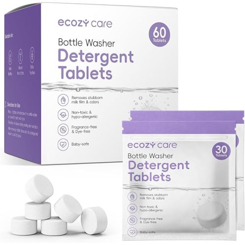 ecozy care 150 Count Bottle Washer Detergent Tablets, Baby Bottle Washer