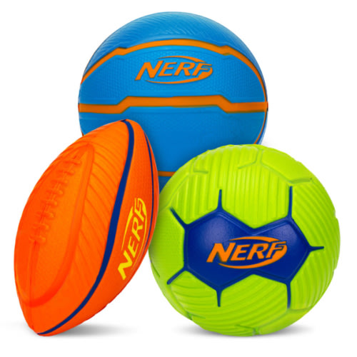 Nerf Micro Foam Stress Ball Set (3 pack) - Assorted Colors