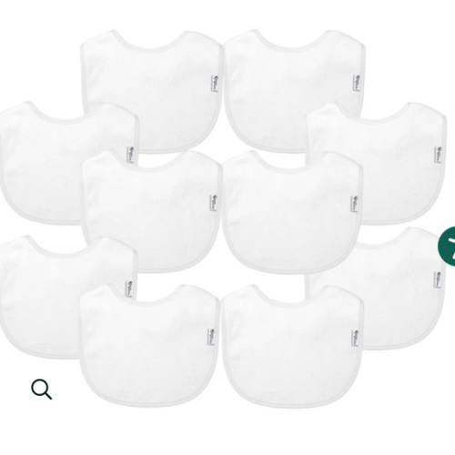 Stay-dry Everyday Bibs (10 pack) | green sprouts®