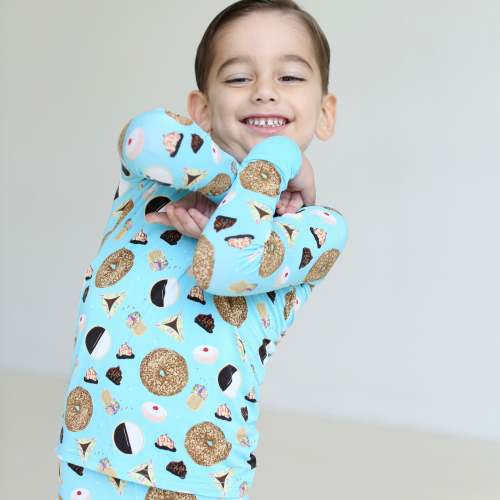 Bubbe's Bakery- Two-Piece in Blue