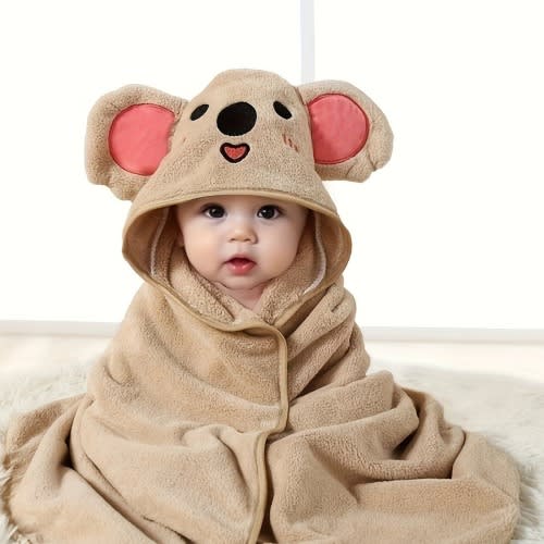 BathTime Buddy: SnugSplash Infant Hooded Bathrobe & Towel – The Little Big Store