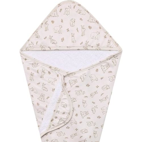 Copper Pearl, Dylan Premium Knit Hooded Towel