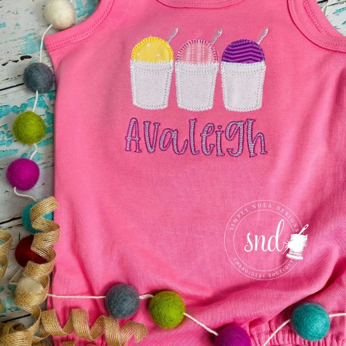Personalized sno-ball romper baby girl summer clothes, snow ball romper, snow cone romper, summer first birthday outfit girl, snoball