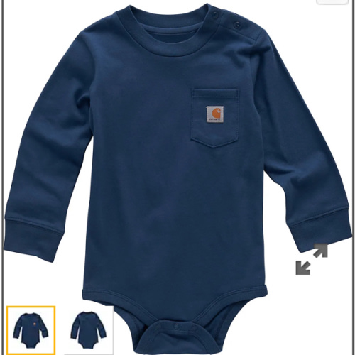 Boys' Long Sleeve Pocket Bodysuit (Baby) | F25 Products | Carhartt