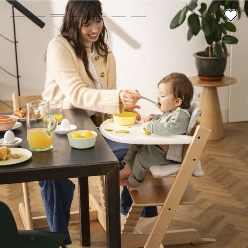 Tripp Trapp® High Chair² with cushion & tray