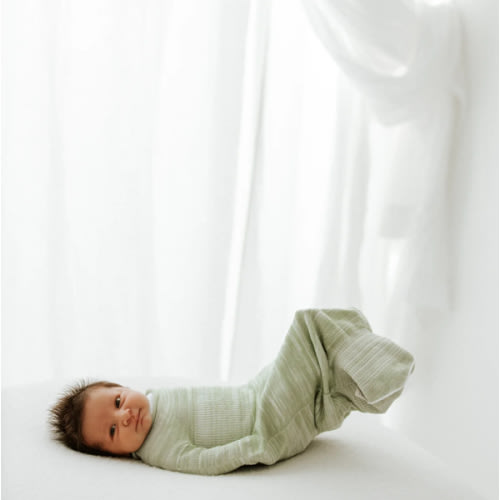Bamboo Blend Mint Swaddle Sleep Sack – Swaddelini