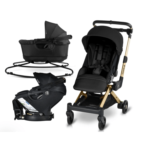 Orbit Baby M+ Stroll, Lounge, & Ride Travel System - Stroller, Car Seat, & Bassinet Combo