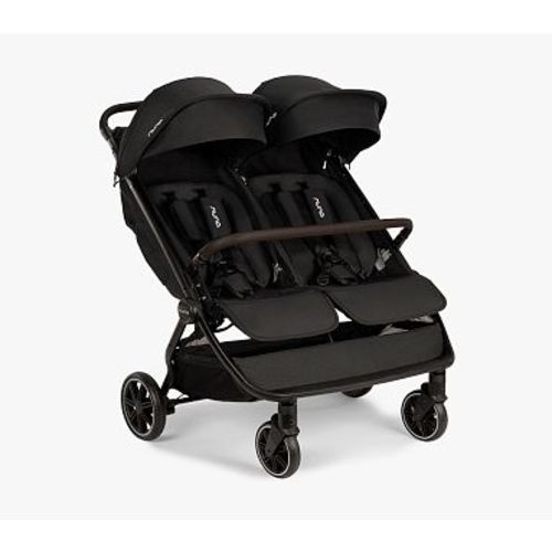 Nuna TRVL™ dubl Stroller, Caviar/Chocolate