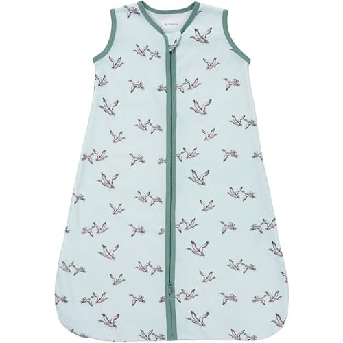 LollyBanks Baby Sleep Sack, 100% Cotton Wearable Blanket 2-Way Zipper Sleep Sacks