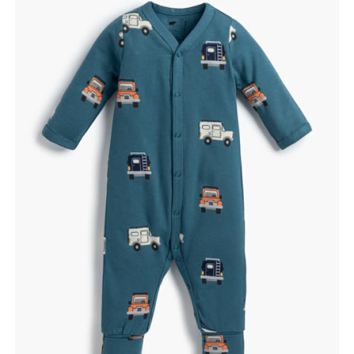 On the Go One-Piece - Organic Baby Clothes - Monica + Andy