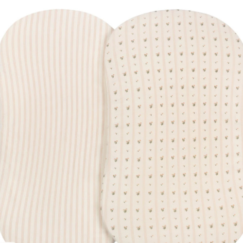 Linear Floral Bassinet Sheet Set – Ely's & Co.