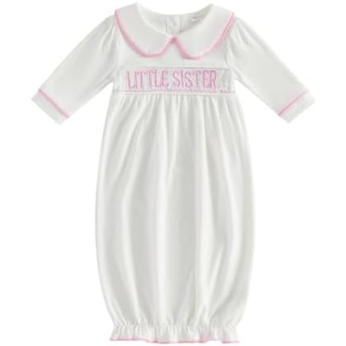 Sasaerucure Newborn Baby Girl Boy Nightgown Sleeper Gown Pajamas Sleep Sack